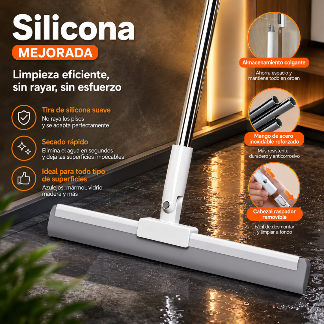ESCURRIDOR DE AGUA PARA PISOS Y VIDRIOS – Limpieza multifuncional sin esfuerzo