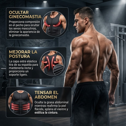 CHALECO REDUCTOR ABDOMINAL – Soporte abdominal, ajuste firme y comodidad para cualquier ocasión