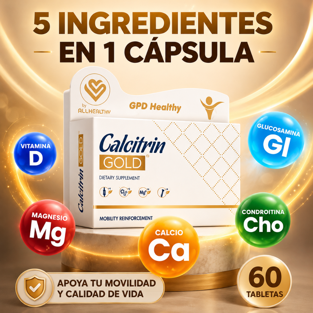 CALCITRIN GOLD – Apoyo para huesos fuertes