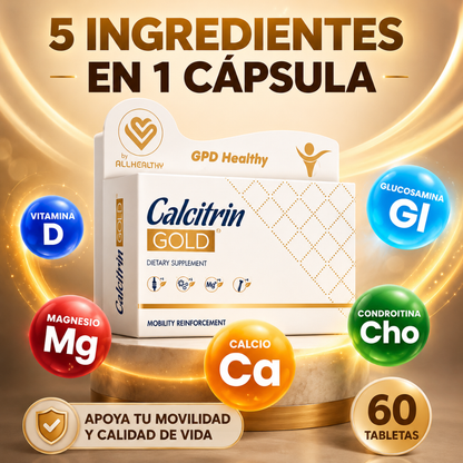 CALCITRIN GOLD – Apoyo para huesos fuertes