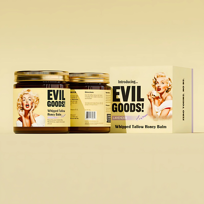 EVIL GOODS CEBO DE RES WHIPPED TALLOW HONEY BALM – Hidratación natural para tu piel