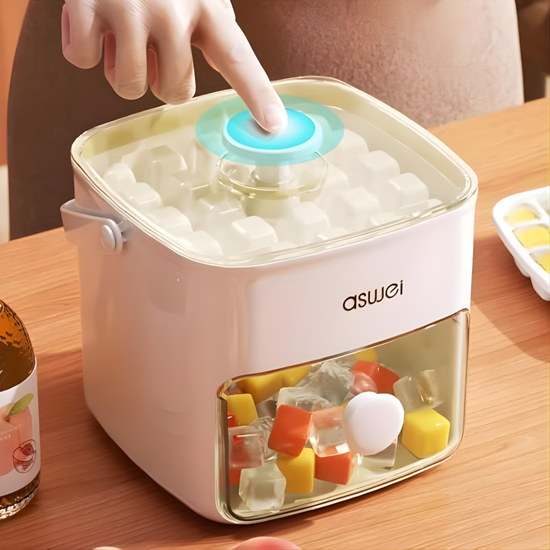 CAJA PARA HACER CUBITOS DE HIELO – Cubos perfectos, extracción fácil y orden en tu congelador