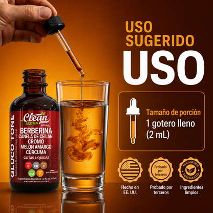 GLUCO TONE — Equilibrio metabólico para el azúcar y la piel