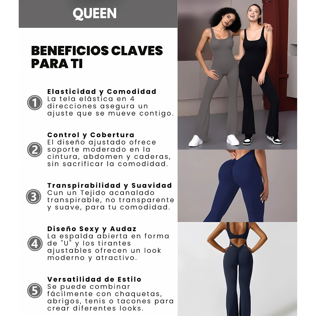 QUEEN ENTERIZO DIARIO PARA GYM – Estilo y comodidad en cada entrenamiento