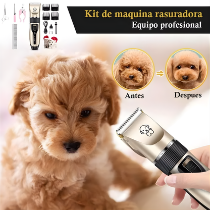 KIT DE PELUQUERÍA PARA MASCOTAS — Corte preciso y cuidado en casa