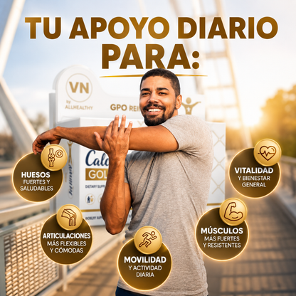 CALCITRIN GOLD – Apoyo para huesos fuertes