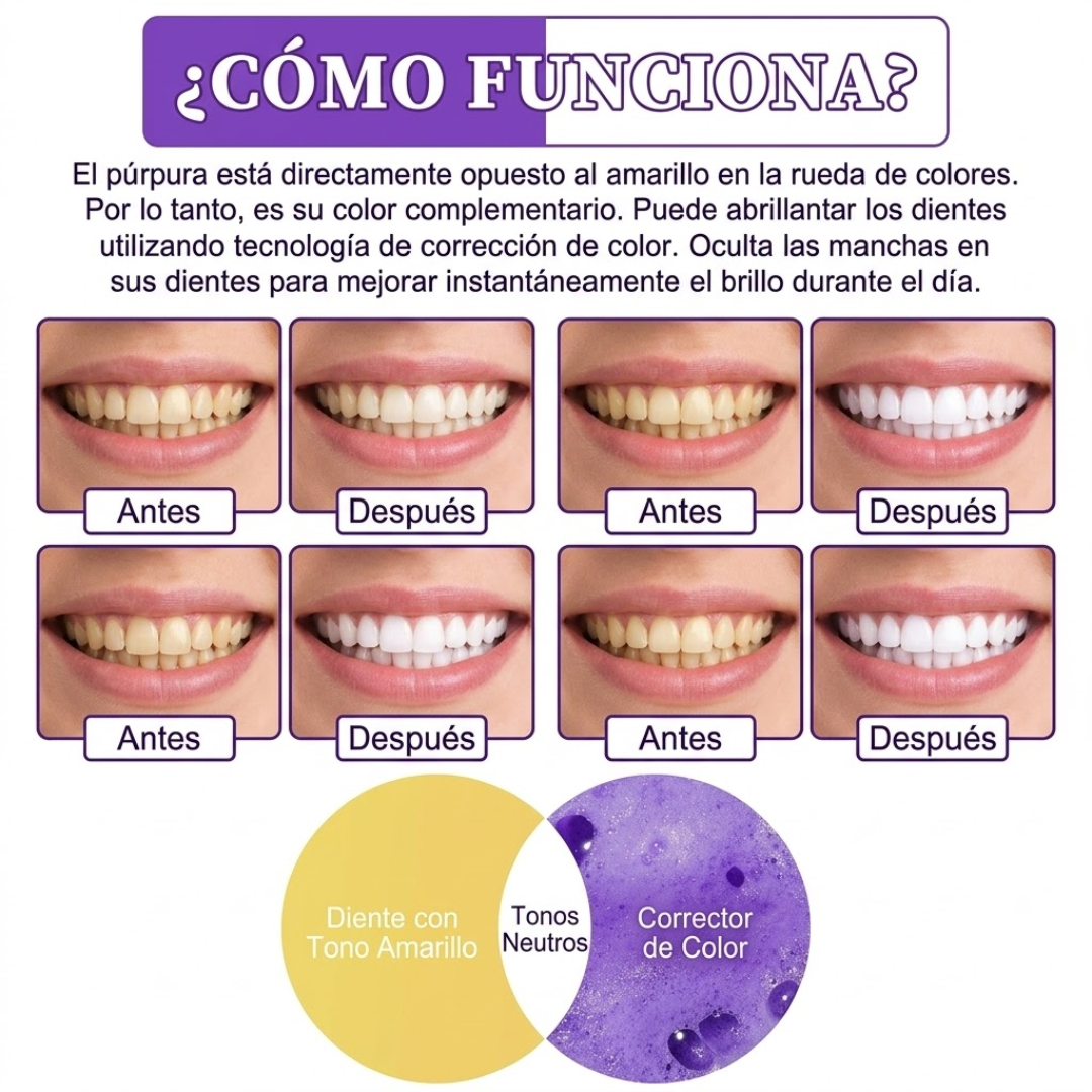PASTA BLANQUEADORA DENTAL — Tu sonrisa habla antes que vos, y esta pasta se encarga de que diga lo correcto