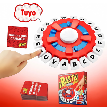JUEGO BASTA YA - Entrena tu agilidad mental mientras te diviertes con amigos
