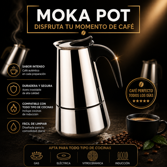 CAFETERA ESPRESSO – Café intenso, aromático y fácil de preparar en casa