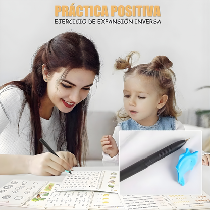 CUADERNO MÁGICO DE APRENDIZAJE – Escritura guiada, práctica divertida y progreso visible desde el primer trazo