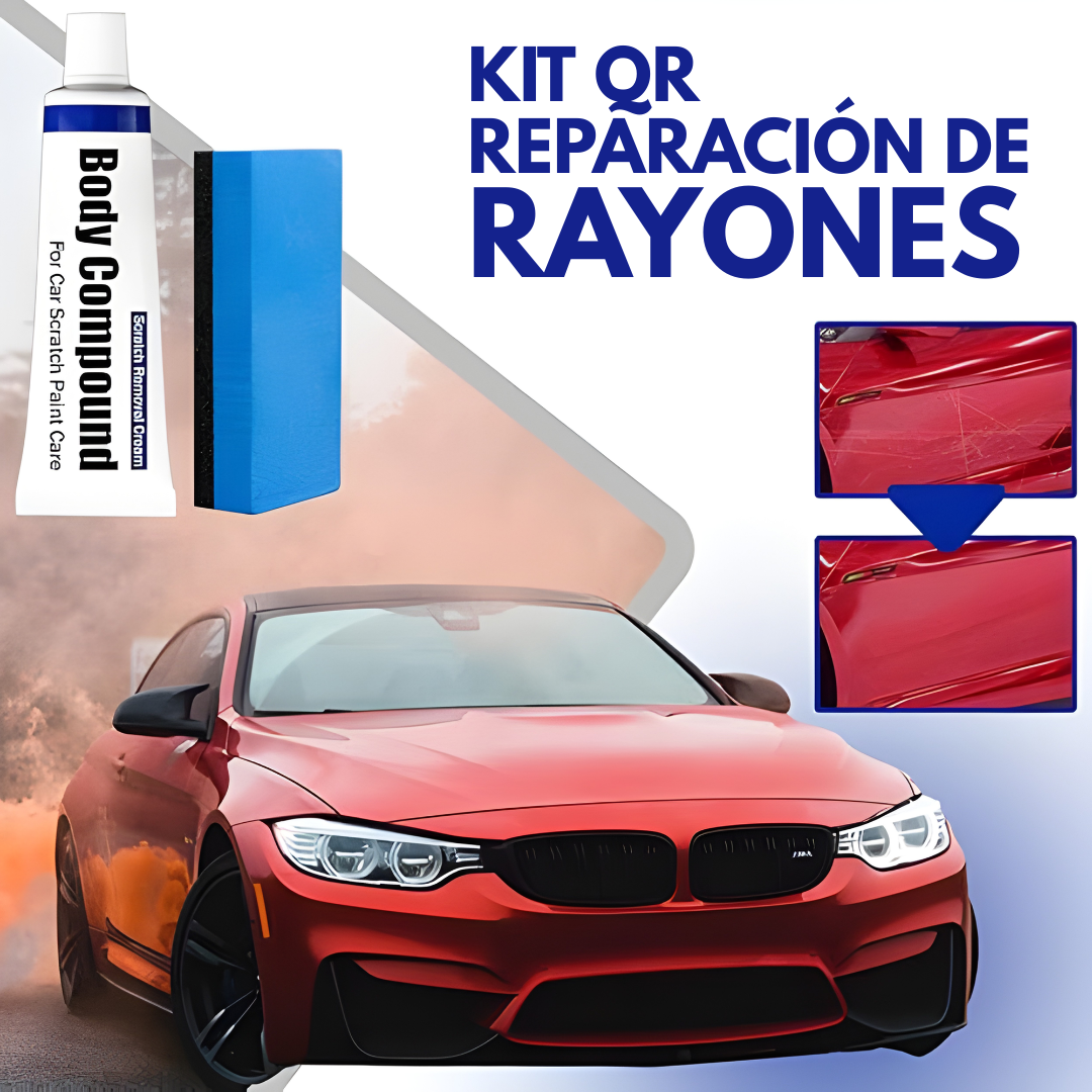 KIT QUITA RAYONES – Reparación rápida, brillo renovado y eliminación de arañazos en segundos