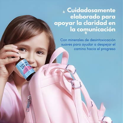 LINGO LEAP — El apoyo cognitivo natural que el cerebro en desarrollo de tu hijo necesita para aprender y comunicarse mejor