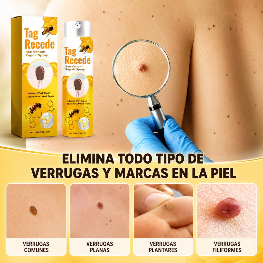 TAG RECEDE VENENO DE ABEJAS – Cuidado localizado para verrugas