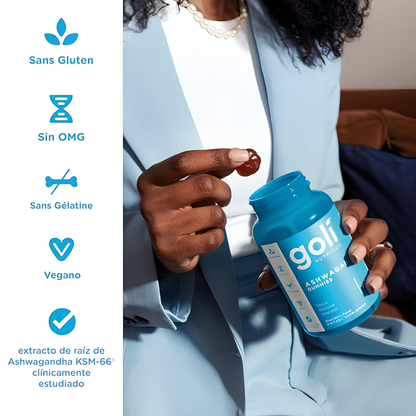 GOLI ASHWAGANDHA & VITAMIN D — Bienestar diario para sentirte mejor