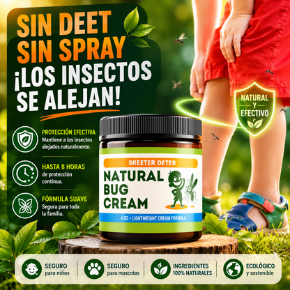 CREMA NATURAL PARA INSECTOS – Protección natural familiar