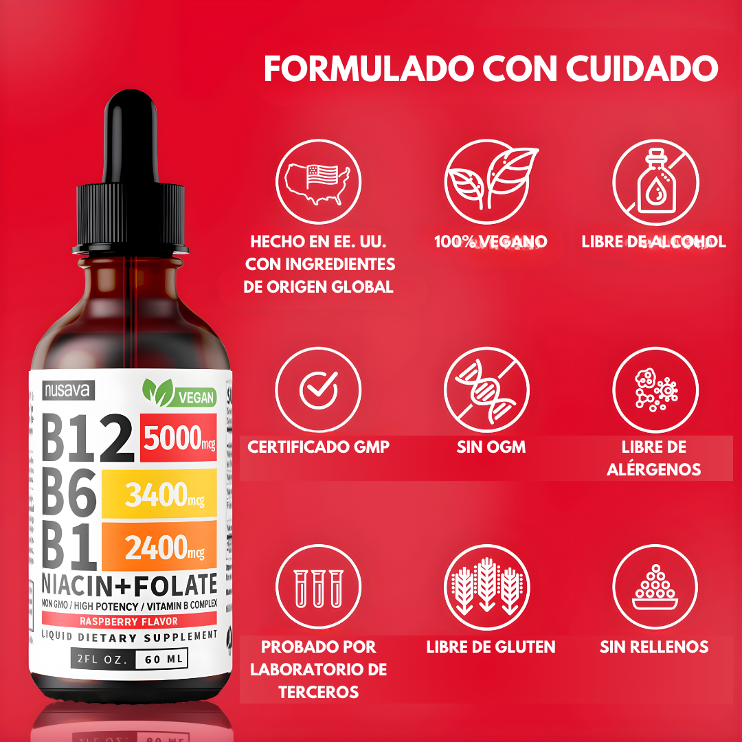 B COMPLEX – Energía física, claridad mental y apoyo nutricional para rendir mejor cada día