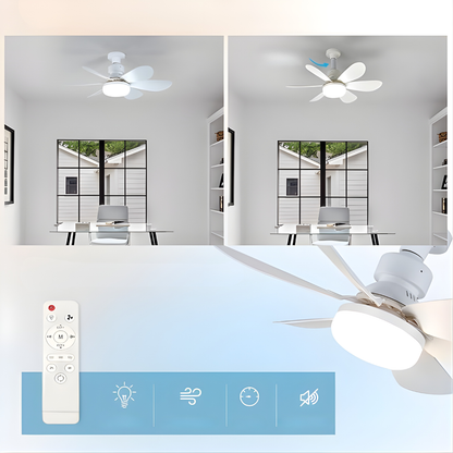 VENTILADOR LED PLEGABLE – Iluminación inteligente, ventilación eficiente y confort en un solo dispositivo