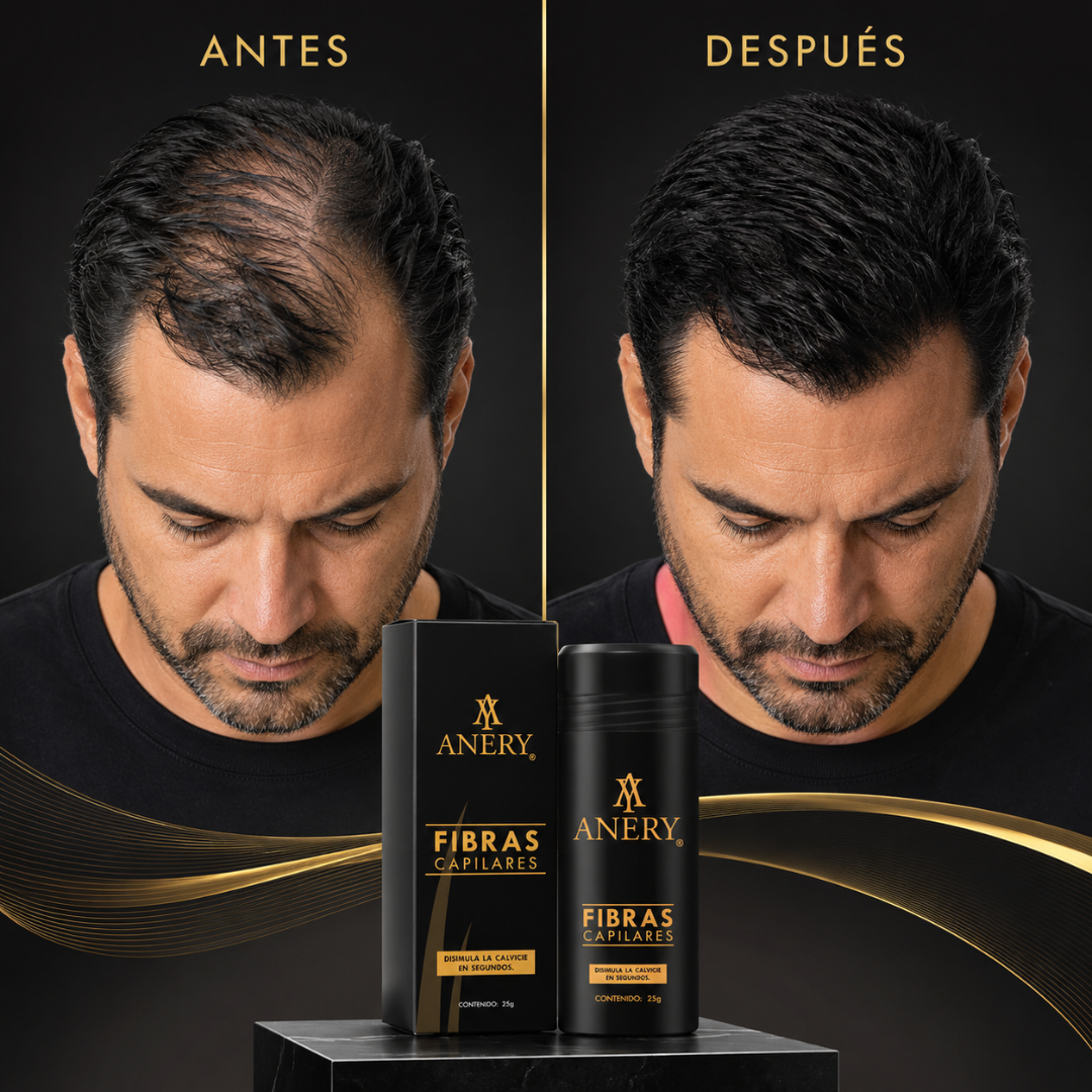 FIBRAS CAPILARES — Mayor cobertura al instante para hombres y mujeres