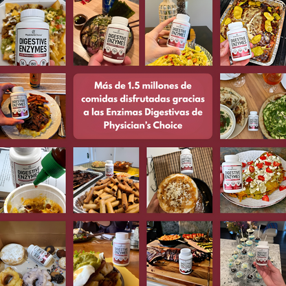 ENZIMAS DIGESTIVAS – Apoyo digestivo para menos pesadez, mejor evacuación y abdomen más ligero