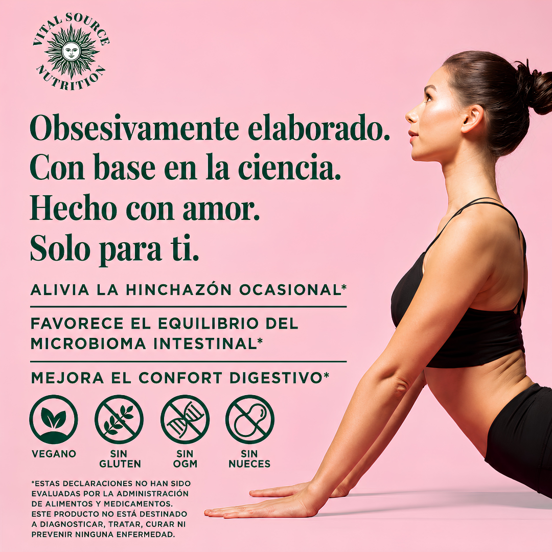 DEBLOAT SUPPORT CAPSULES AIRI – Apoyo digestivo para menos inflamación, más comodidad y abdomen ligero