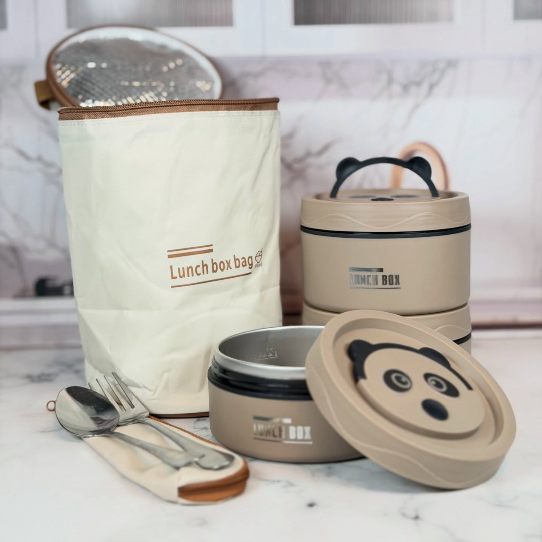 LUNCH BOX 2PCS — Tu comida llega exactamente como la dejaste: caliente, fría y sin derramar ni una gota