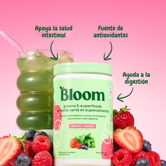 BLOOM - NUTRICIÓN — Digestión ligera, abdomen plano y energía diaria