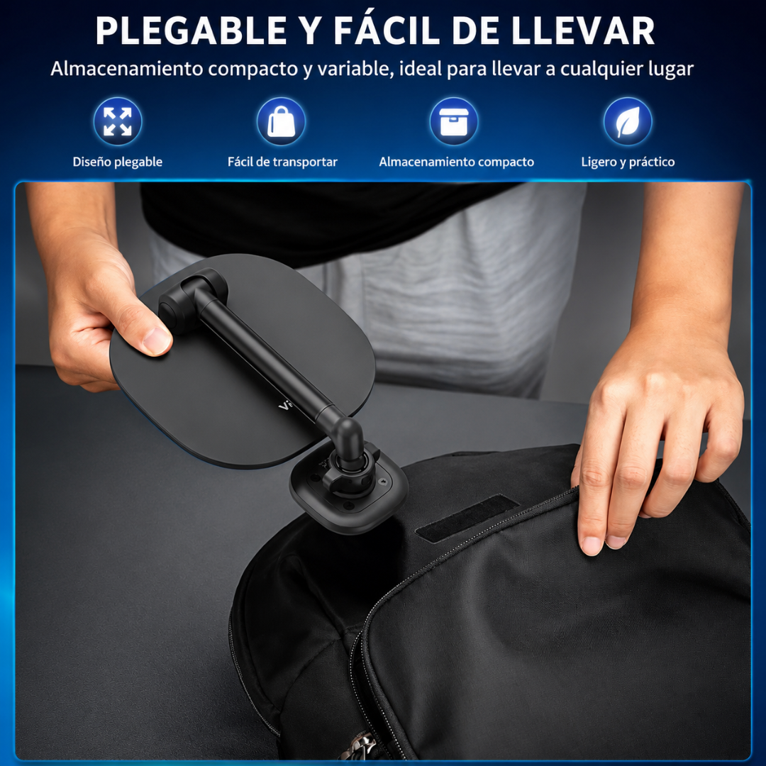 SOPORTE MAGNÉTICO DE ESCRITORIO PARA CELULAR – Vista libre y estable