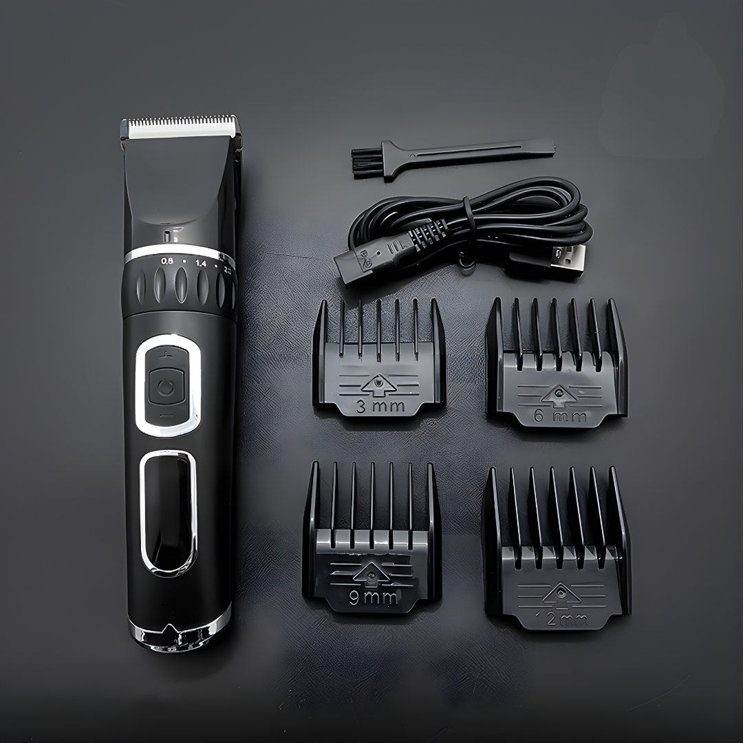 CORTADORA DE CABELLO PROFESIONAL RECARGABLE – Cortes precisos en casa o barbería, sin cables ni complicaciones