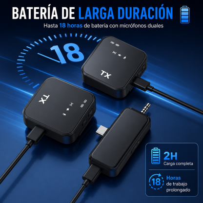 MICRÓFONO F11 INALÁMBRICO – Audio claro sin ruido