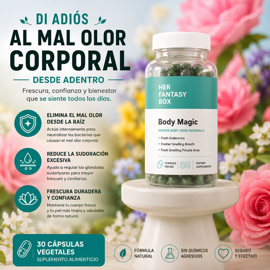 BODY MAGIC – Apoyo interno para sentirte más fresca y segura