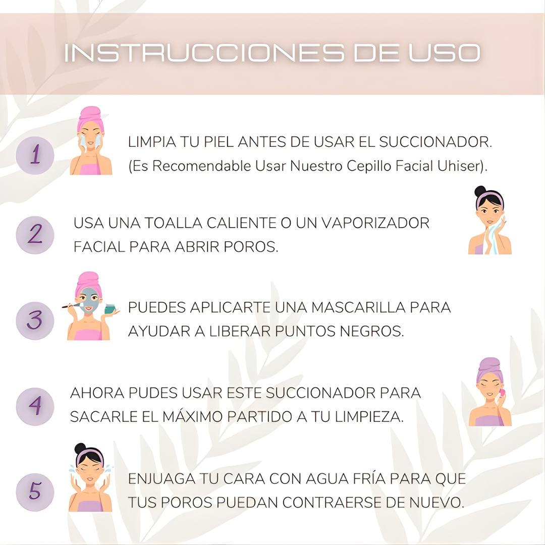 LIMPIADOR FACIAL POR SUCCIÓN – Limpieza profunda, poros visibles más limpios y piel renovada desde casa
