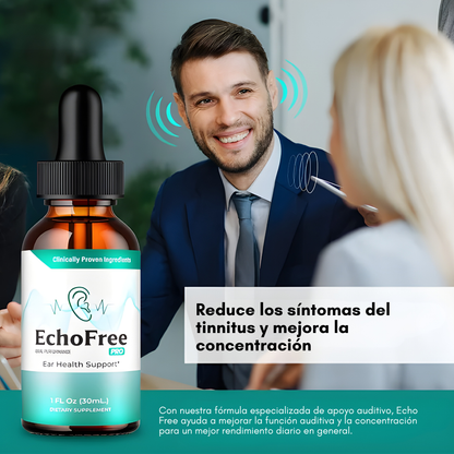 ECHOOFREE SOPORTE PARA LA SALUD DEL OÍDO – Apoyo auditivo diario