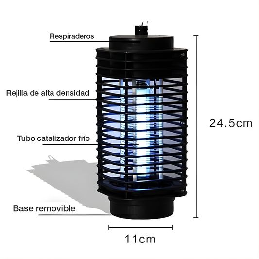 LÁMPARA MATA MOSQUITOS – Protección efectiva, ambiente más limpio y descanso sin insectos