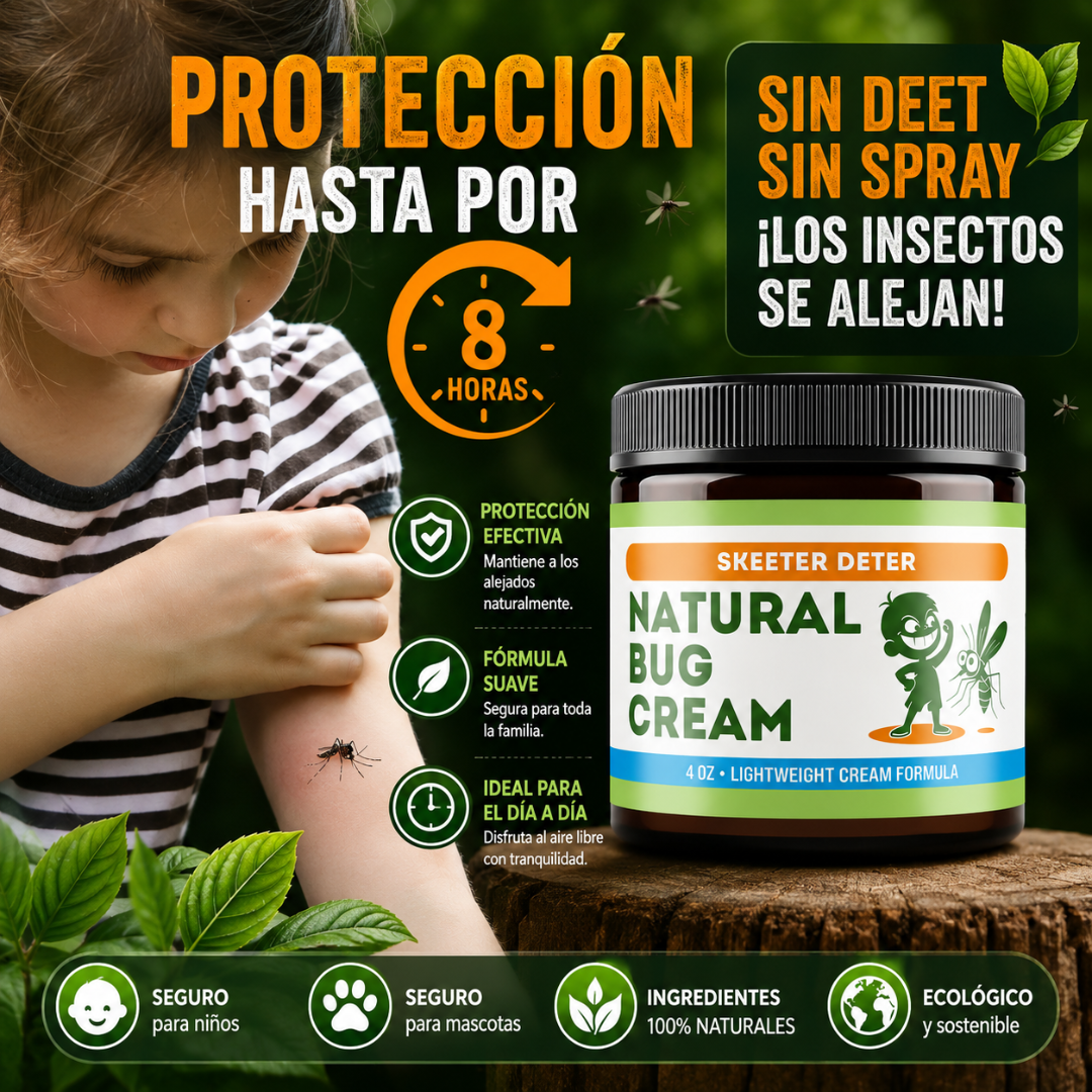 CREMA NATURAL PARA INSECTOS – Protección natural familiar