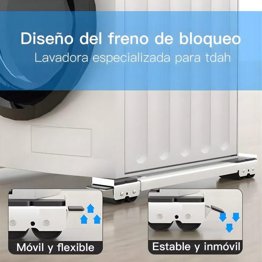 MOVILIZADOR DOBLE AJUSTABLE PARA MUEBLES Y ELECTRODOMÉSTICOS — Mueve lo que no podías mover solo