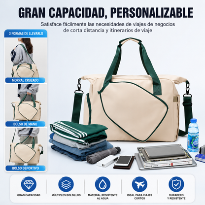 BOLSO DEPORTIVO CM14 – Más espacio, bolsillos funcionales y resistencia para llevar todo en cada salida
