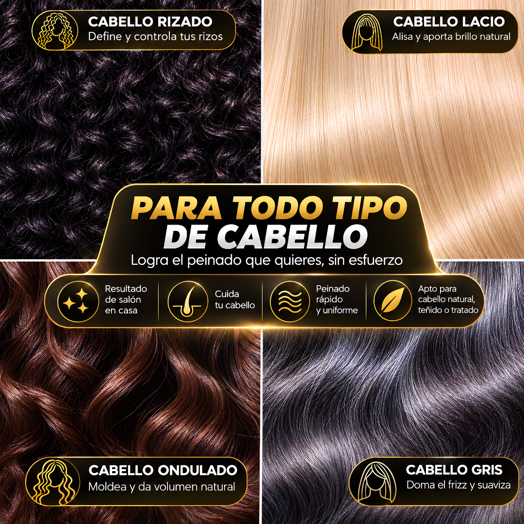 CEPILLO DE PELO PARA BLOWER – Ondas definidas con secador