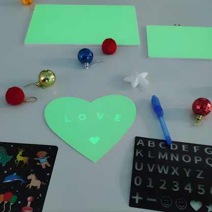 TABLETA MÁGICA CON LUZ PARA NIÑOS – Creatividad iluminada, aprendizaje divertido y entretenimiento sin pantallas