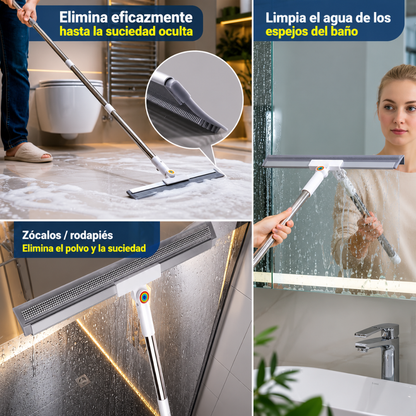 ESCURRIDOR DE AGUA PARA PISOS Y VIDRIOS – Limpieza multifuncional sin esfuerzo