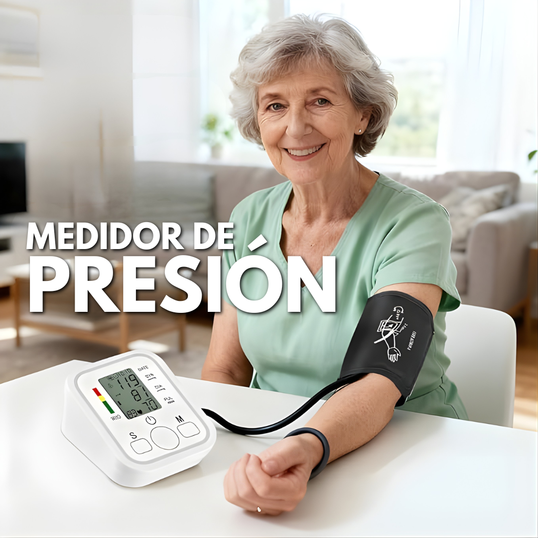 MEDIDOR DE PRESIÓN – Control preciso, monitoreo en casa y cuidado cardiovascular diario