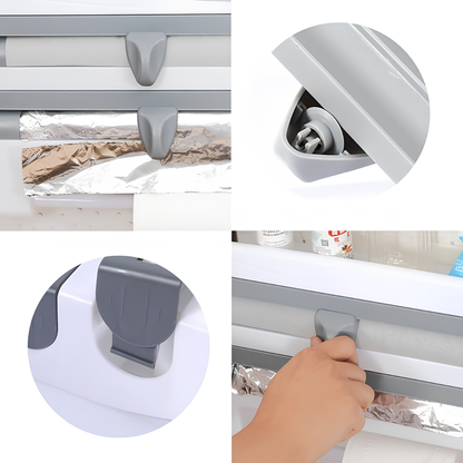 ORGANIZADOR DE COCINA FABRICADO EN PLÁSTICO RESISTENTE – Orden práctico 4 en 1
