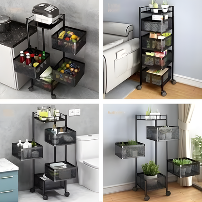 ORGANIZADOR VERTICAL CUADRADO 5 COMPARTIMIENTOS 95CM – Más espacio, orden inteligente y almacenamiento práctico