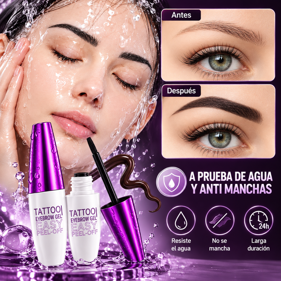 GEL PARA CEJAS FACIALES FÁCILES DE DESPEGAR – Cejas definidas por más tiempo