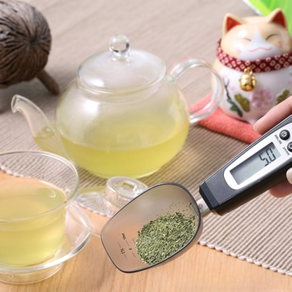 CUCHARA MEDIDORA PARA PESAR — La gramera que usa la cuchara misma, ideal para quien entrena y para alimentar bebés con precisión