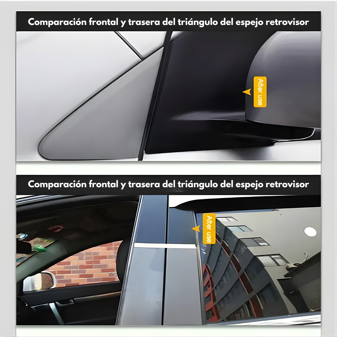 LIQUIDO RESTAURADOR DE PARTES NEGRAS – Recupera el color original, renueva tu vehículo y luce como nuevo en minutos