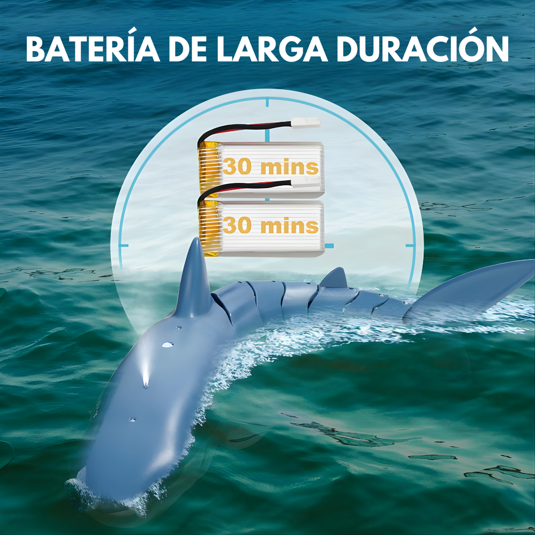 TIBURÓN CONTROL REMOTO – Diversión acuática, control total y aventura en el agua
