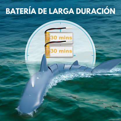 TIBURÓN CONTROL REMOTO – Diversión acuática, control total y aventura en el agua