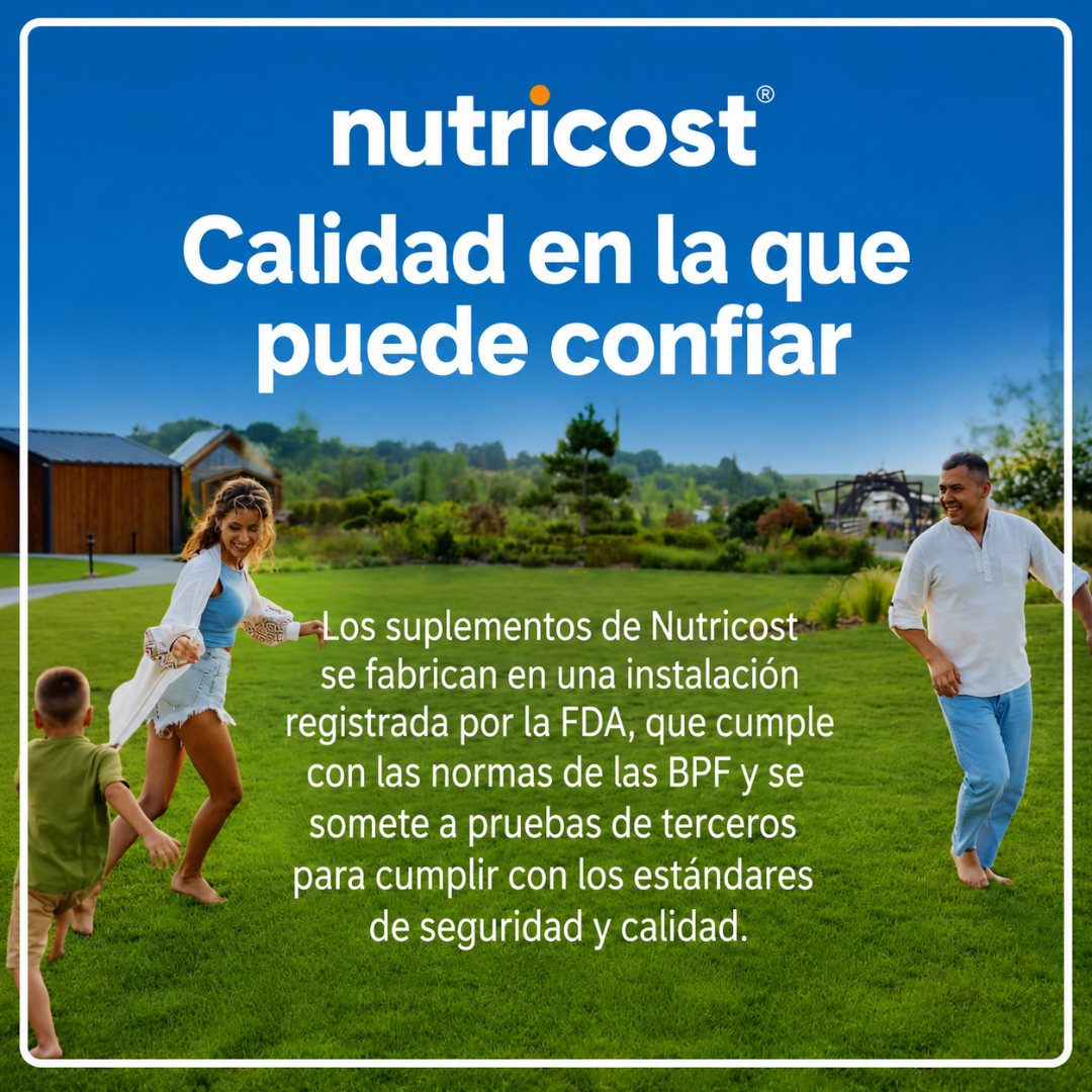 NAC — Apoya el pecho, la garganta y la detoxificación