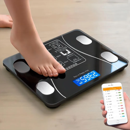 ROMANA INTELIGENTE CON MEDIDOR DE GRASA CORPORAL – Mide tu progreso con precisión y tecnología