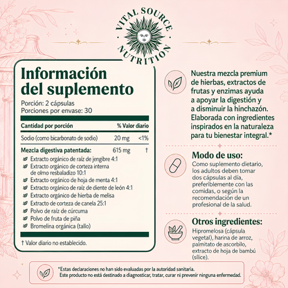 DEBLOAT SUPPORT CAPSULES AIRI – Apoyo digestivo para menos inflamación, más comodidad y abdomen ligero
